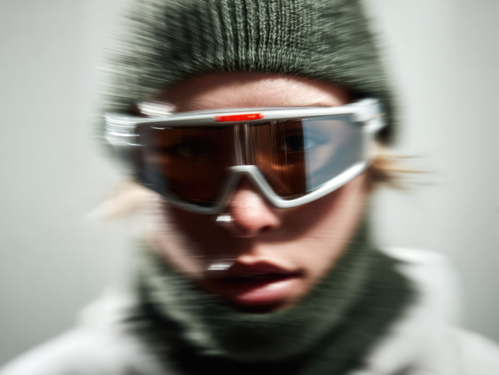 Sporty Winter Portrait